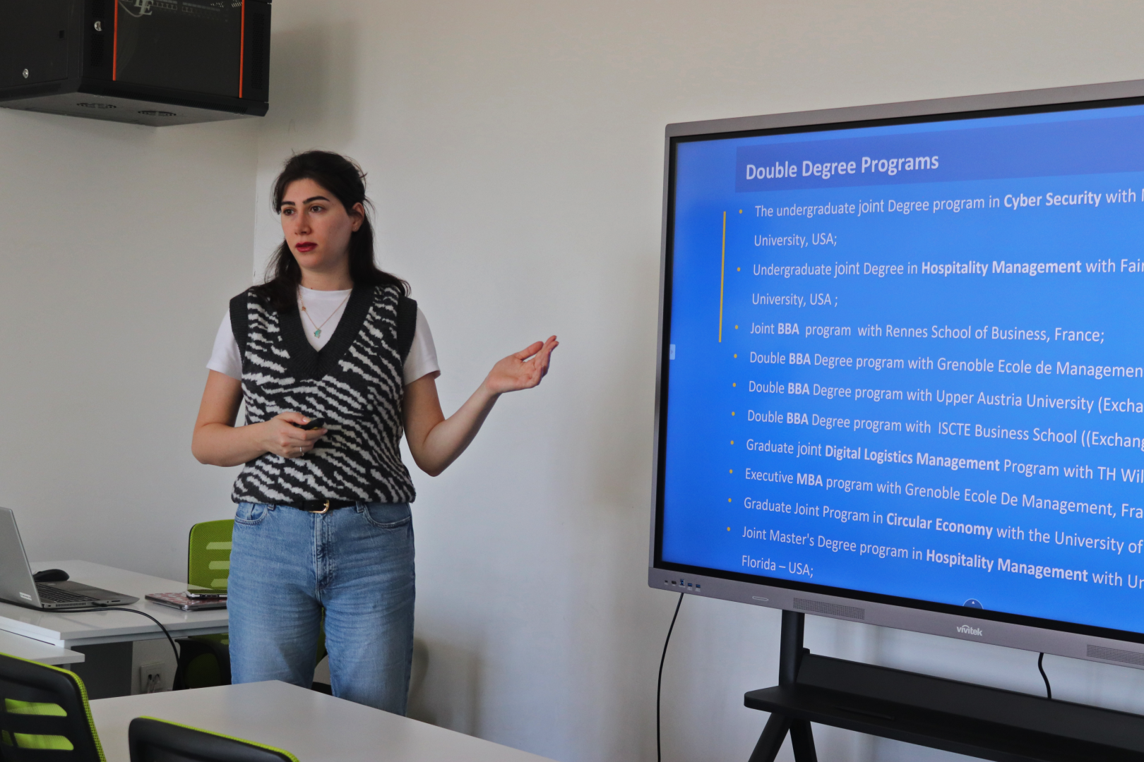 TH Wildau დელეგაციის ვიზიტი კავკასიის უნიბერსიტეტში